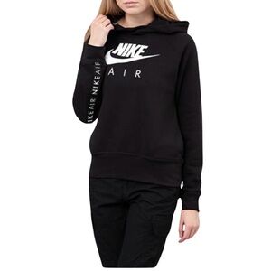New women’s nike air black hoodie.